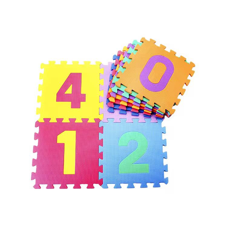 Tapis de puzzle éducatif