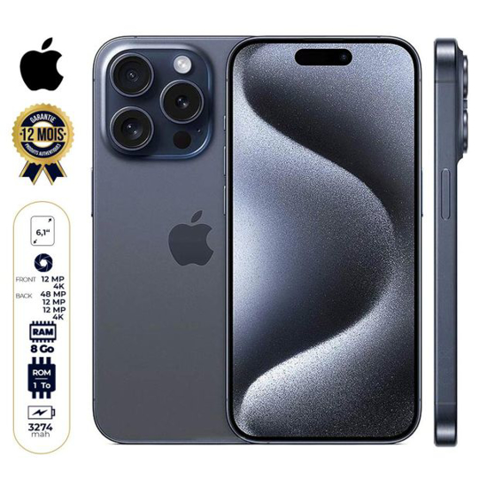 iPhone 15 Pro 2 Nano SIM physique