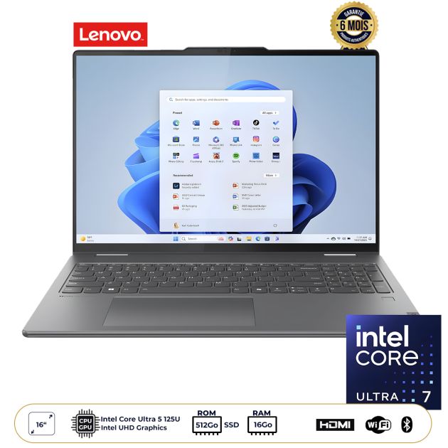 Ordinateur portable - Lenovo - Yoga 7i 2-en-1