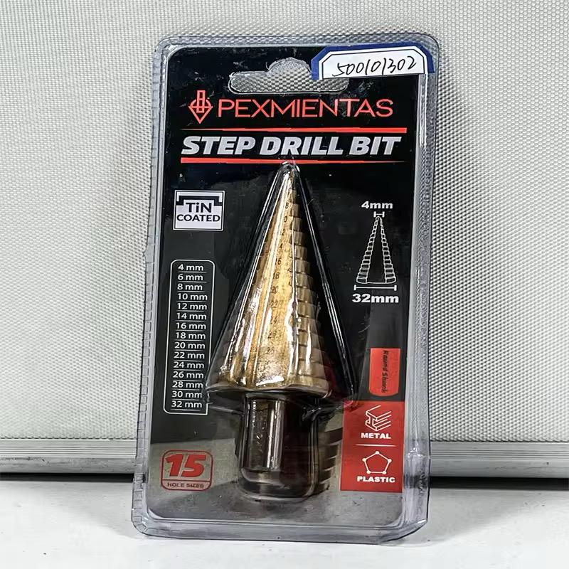 Mèche conique (step drill bit).