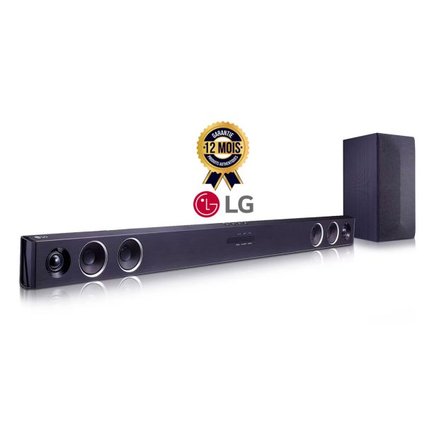 Barre de son LG -SQC2 - 2.1 canaux - 300 W - Avec caisson de basses - Garantie 12 mois