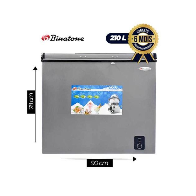 congélateur horizontal binatone - CDF-230 - 210 litres