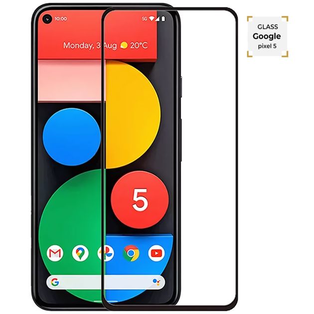 Verre de protection pour Google Pixel 5