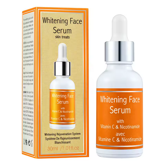 Meilleur sérum 2 en 1 pour le soin de la peau à la vitamine C Sérum éclaircissant à la niacinamide Sérum pour le vieillissement pour le visage Marque privée