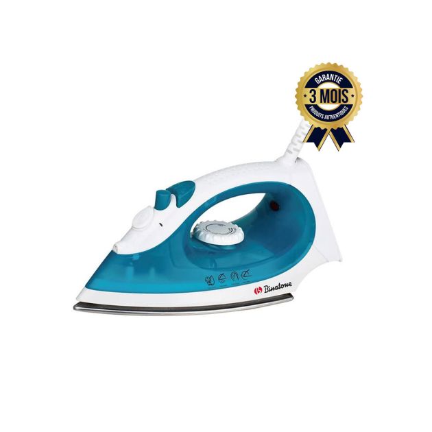 Fer à repasser à vapeur Binatone SI-1605 - 1450 W - 90 ml
