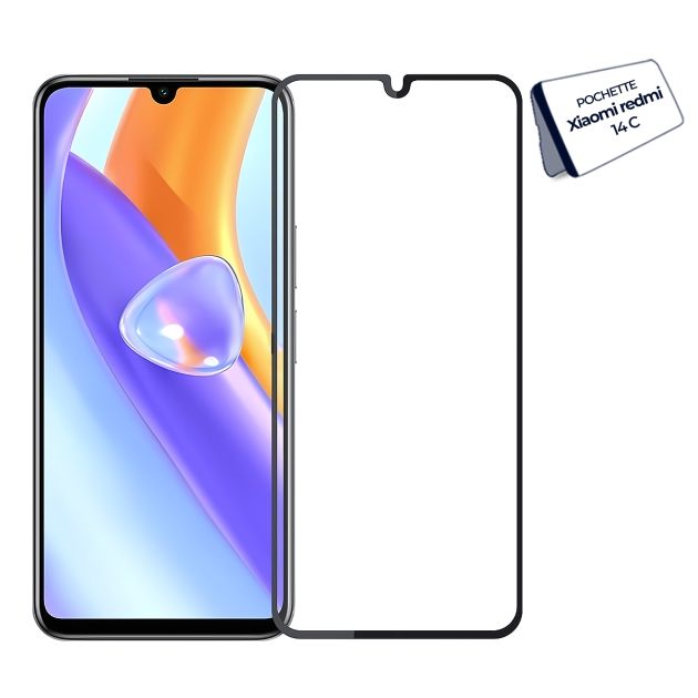 Verre de protection pour Xiaomi Redmi 14C / Redmi A3 Pro / Redmi A5 / Poco C75