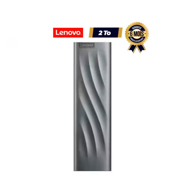 SSD portable Lenovo - PS8 - 2 To - Jusqu'à 1 050 Mo/s en lecture