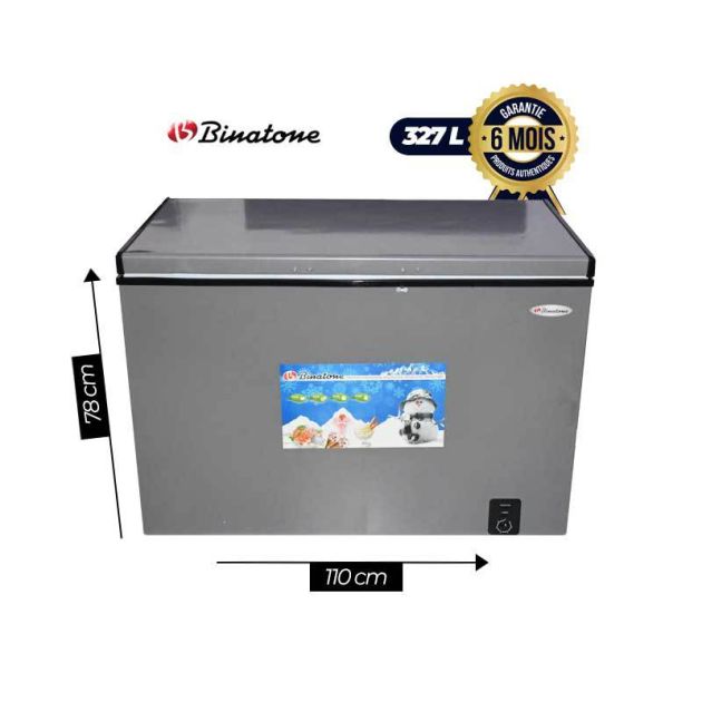 congélateur  binatone - CDF-330 - 327 L - 220-240v/50Hz