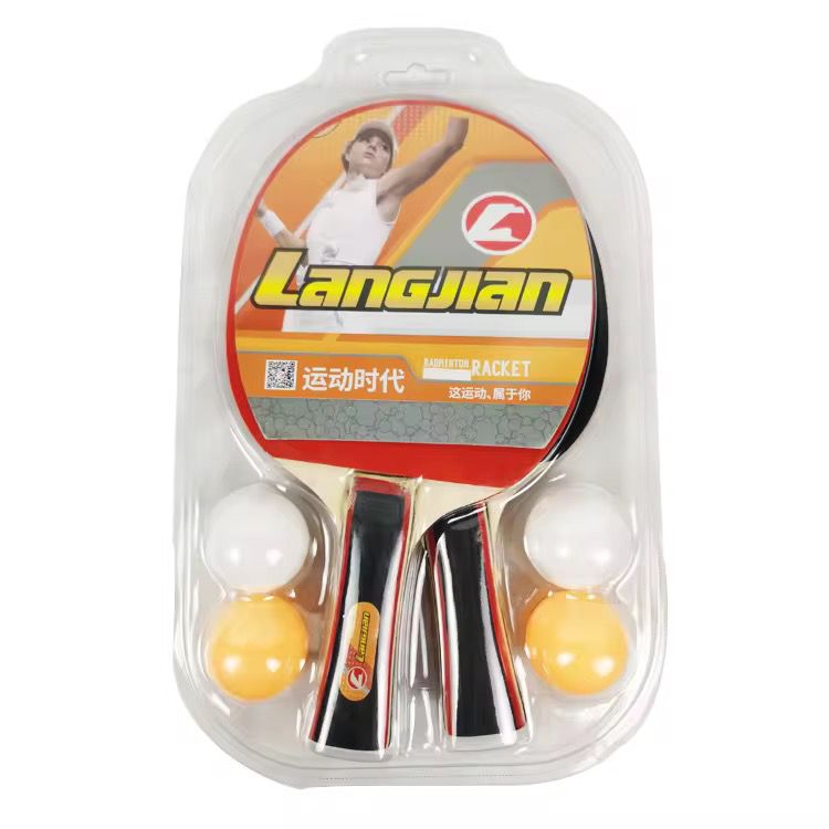 Set de tennis de table (raquette et balles)