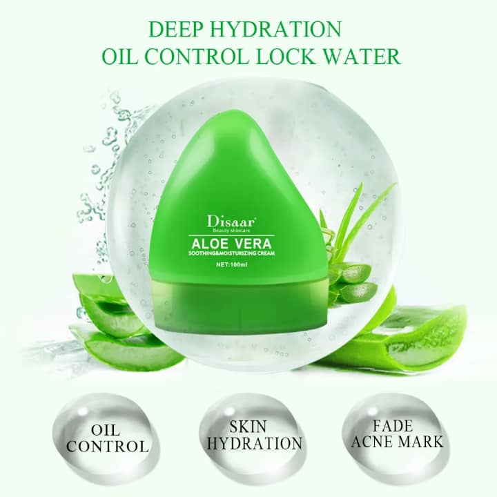 Crème Hydratante et Réparatrice Disaar Aloe Vera (100ml)