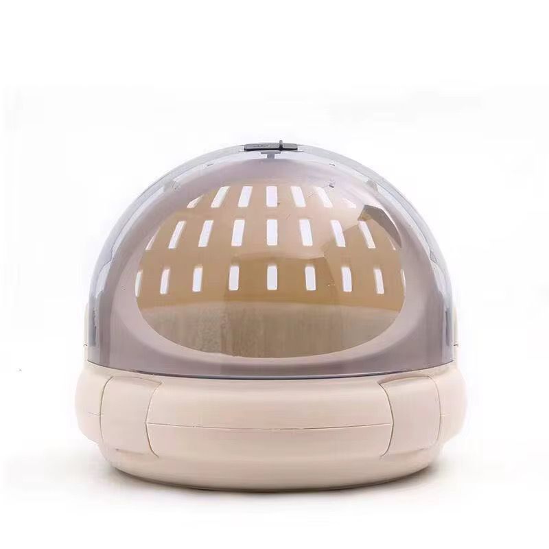 Panier de transport ou abri pour petit animal de compagnie de type "dôme spatial"