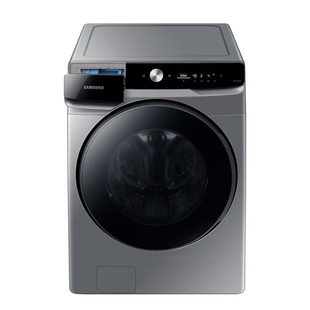 Machine Lavante et Séchante automatique Samsung - WD17T6300GP- 17/10kg - Gris/Argent