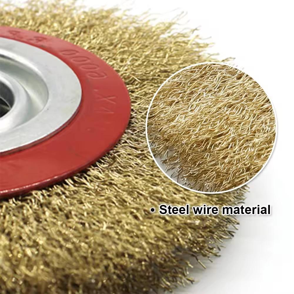 Brosse métallique de 6 pouces