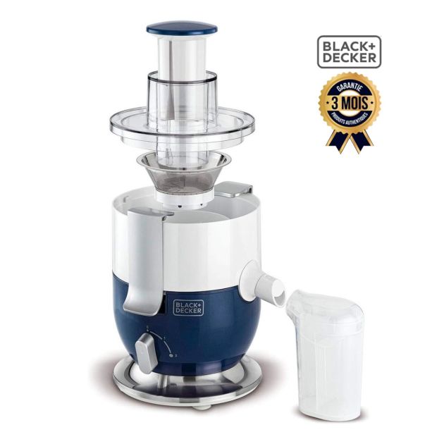 Extracteur de Jus Électrique (Fruit et Légumes) Avec séparateur de jus et pulpes - 1000 watts