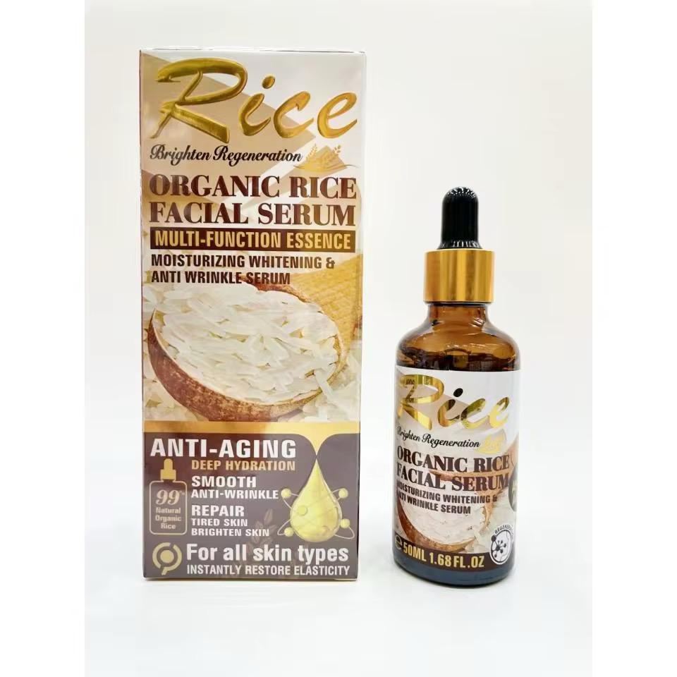 Sérum facial au riz biologique