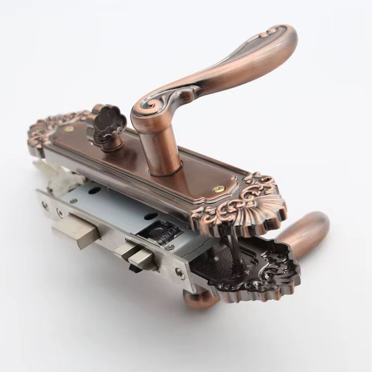 Poignée de porte en bronze