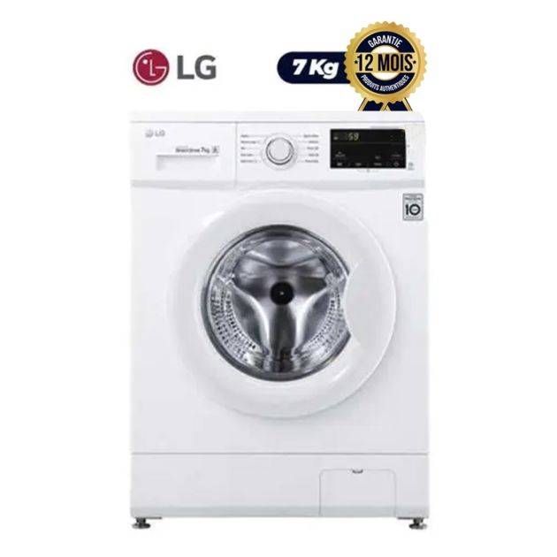 Machine à laver automatique LG - 7kg - FH2J3QDNP0 - Blanc