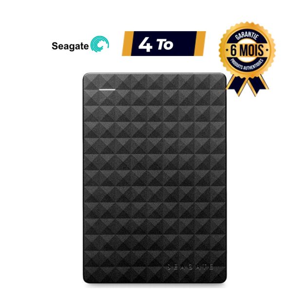 Disque Dur portable Seagate Expansion 4 To Jusqu'à 5000 Mbit/s