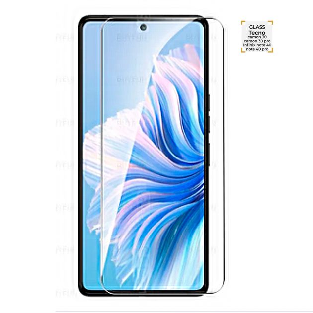Verre de protection pour Tecno Camon 30 Pro / Infinix Note 40 / Note 40 Pro
