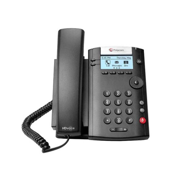 Polycom VVX 201 Téléphone Fixe Filiare –