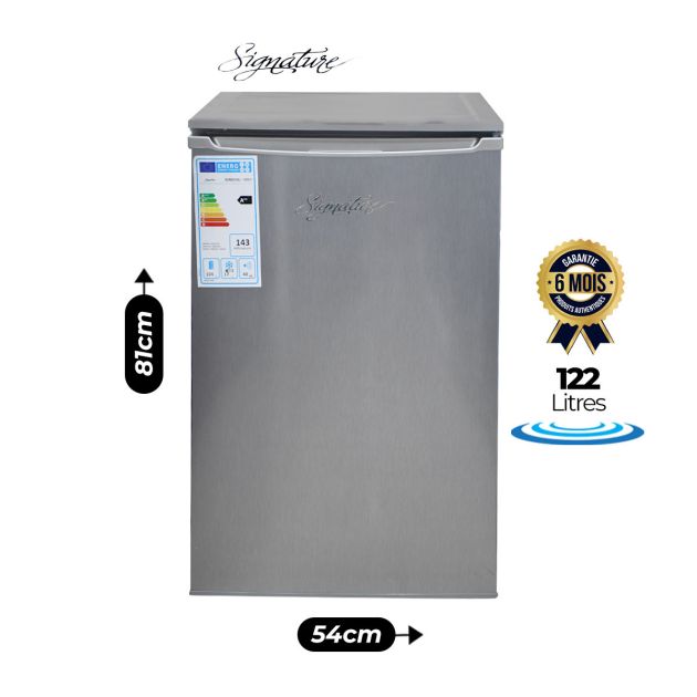 Réfrigérateur 1 battant Signature - SVR 031 IXL - 122L - Gris - 6 mois