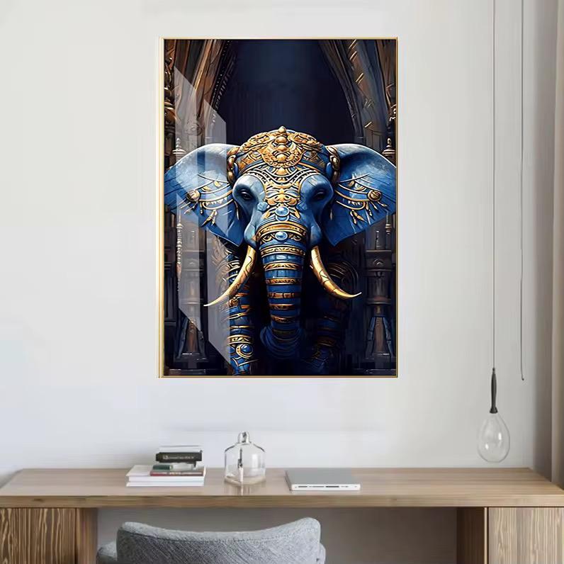 Tableau décoratif avec éléphant