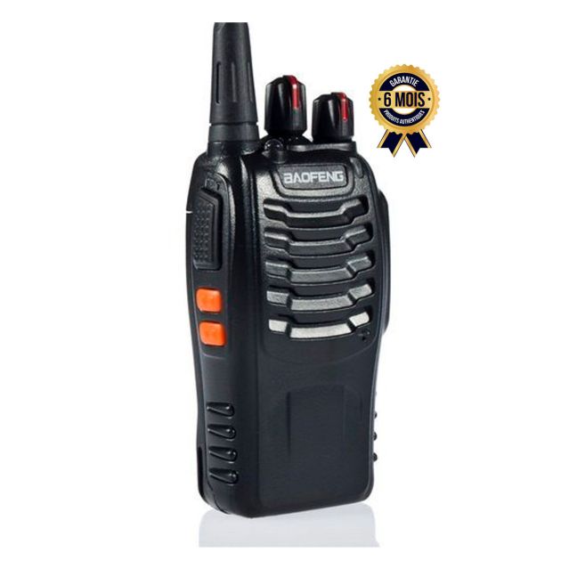 Talkie-walkie Baofeng bf-888s - Radio bidirectionnelle Rechargeable - 6 Mois