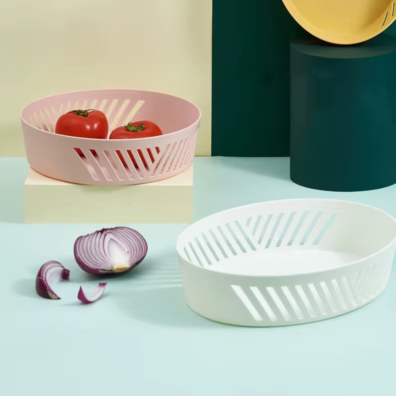 Ensemble de paniers de rangement en plastique modèle 2