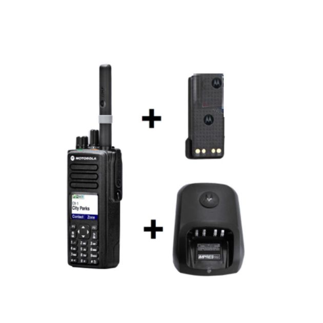 Motorola DP4801e - Radio Professionnelle haute fréquence sans fil Avec Licence